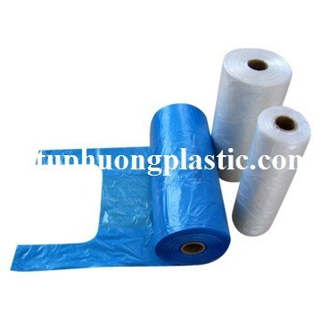 HDPE BIODAGRADABLE T-SHIRT BAG ON ROLL plastic shopping bag