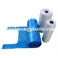 HDPE BIODAGRADABLE T-SHIRT BAG ON ROLL plastic shopping bag