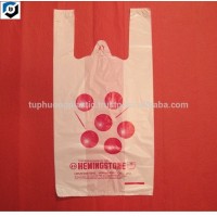 Hot sealing T-shirt plastic bag/Plastic bag/Vest carriers plastic bag