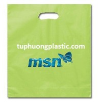 HDPE/LDPE Custom printing/ artwork surface Diecut bags - Tu phuong plastic, Vietnam plastic bag manufacturer