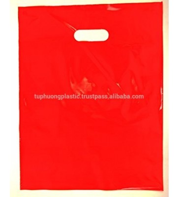 Cheap HDPE/LDPE Plastic Die-cut bag, plastic bag - VIETNAM